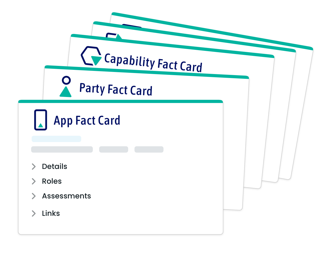 A stack of Fact Cards