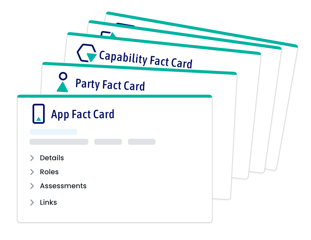 A stack of Fact Cards